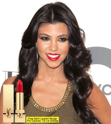 kourtney kardashian lipstick ysl|ysl pure couture.